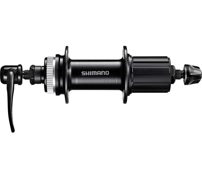 Hinterradnabe SHIMANO Hinterradnabe FH-TX505 Center-Lock 36 Loch 135 mm Schwarz