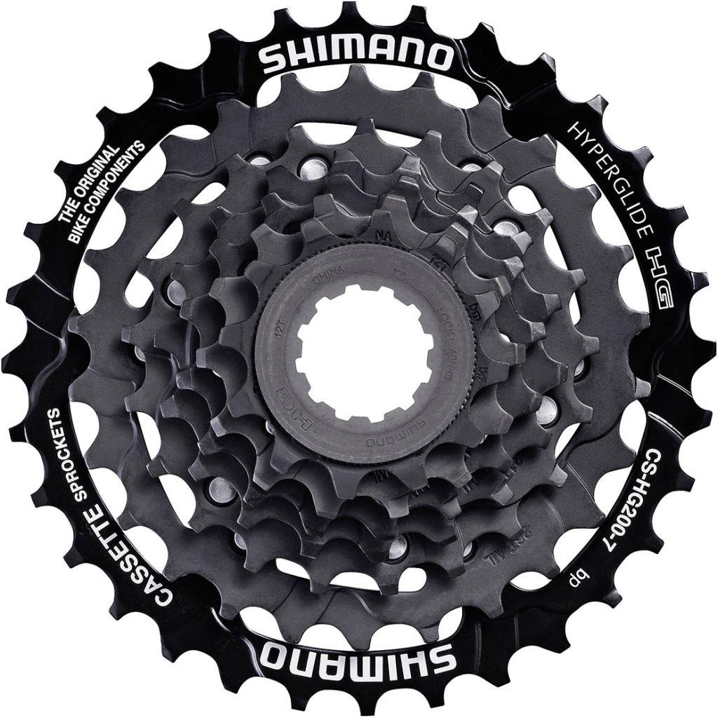 Kassettenkränze komplett Shimano Kassettenkranz HG200 7F 12-32Z