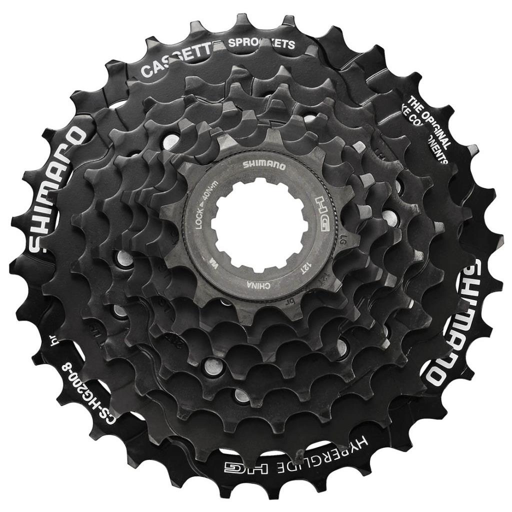 Kassettenkränze komplett Shimano Kassettenkranz HG200 8F 12-32Z