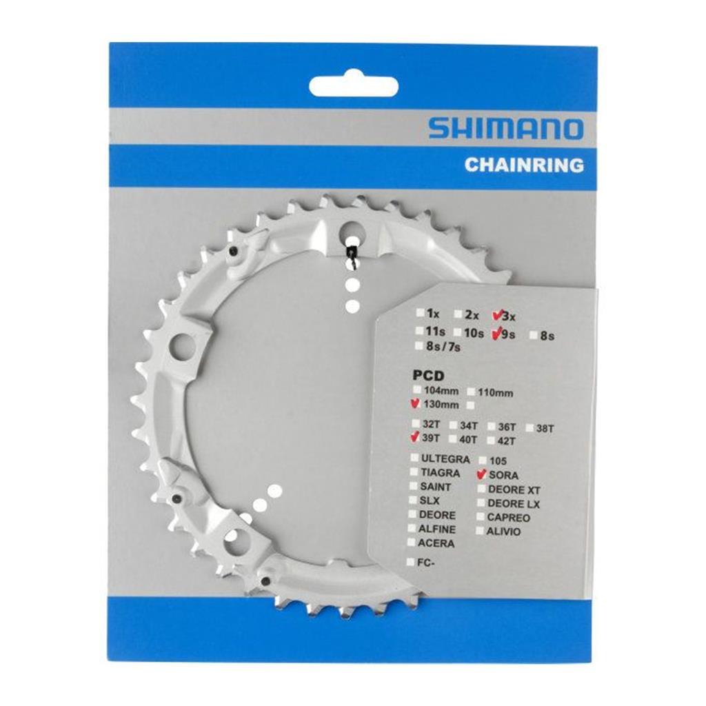 Kettenblätter Shimano Kettenblatt 39Z Silber Fc-3403