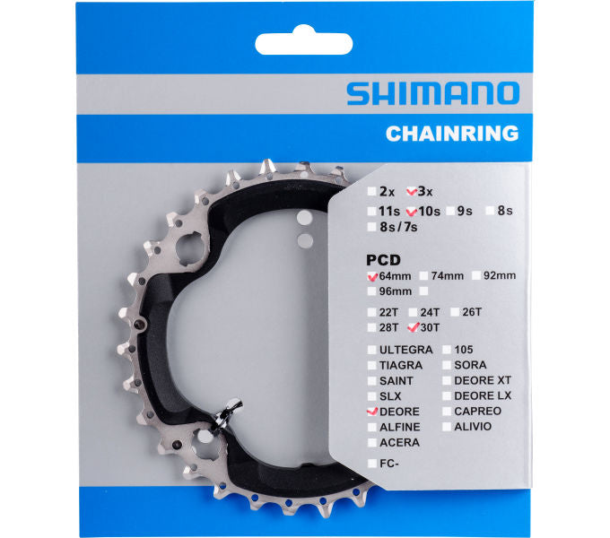 Kettenblatt SHIMANO Kettenblatt DEORE FC-M6000-3 30 Zähne
