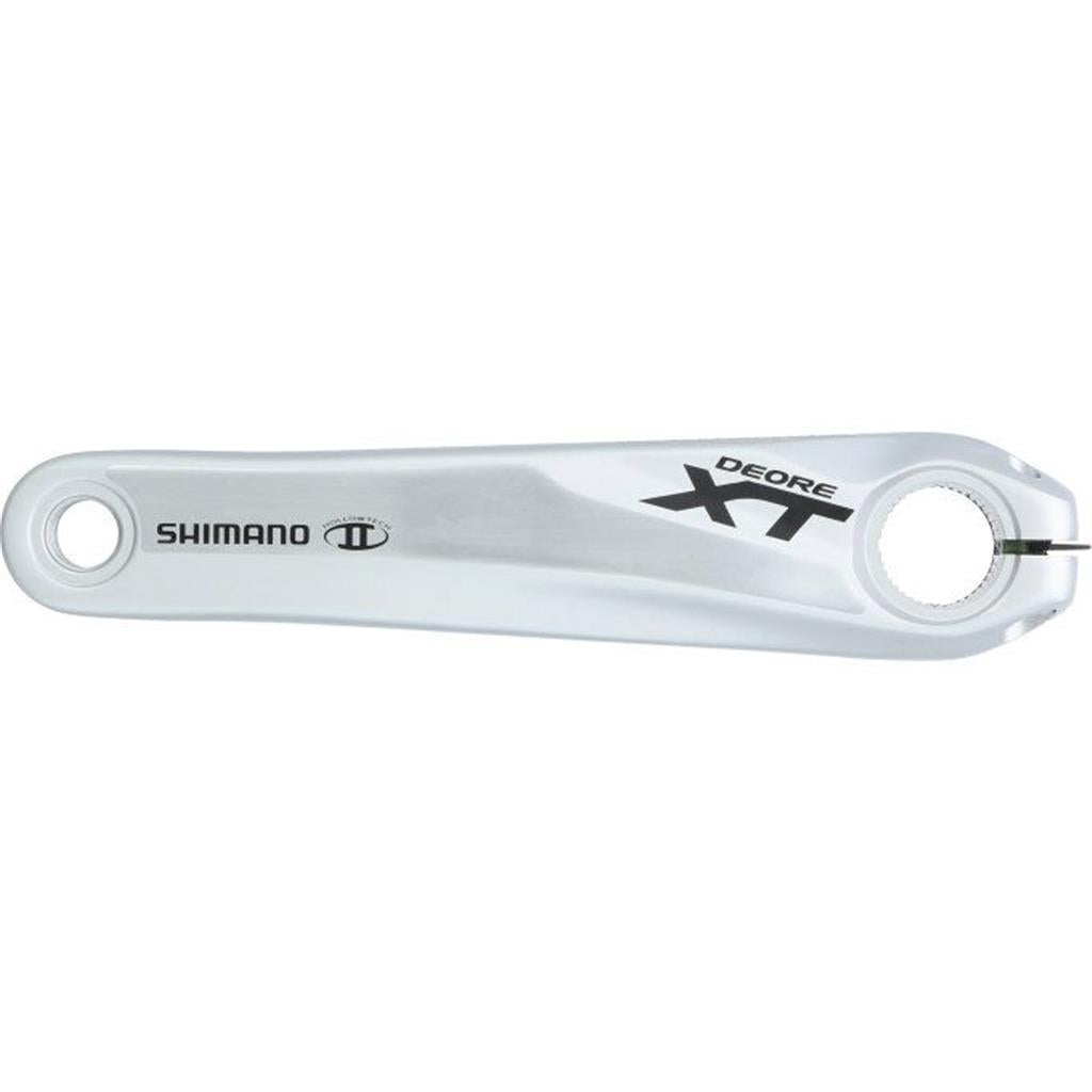 Kurbeln lose Shimano Kurbel Links 165mm Silber F
