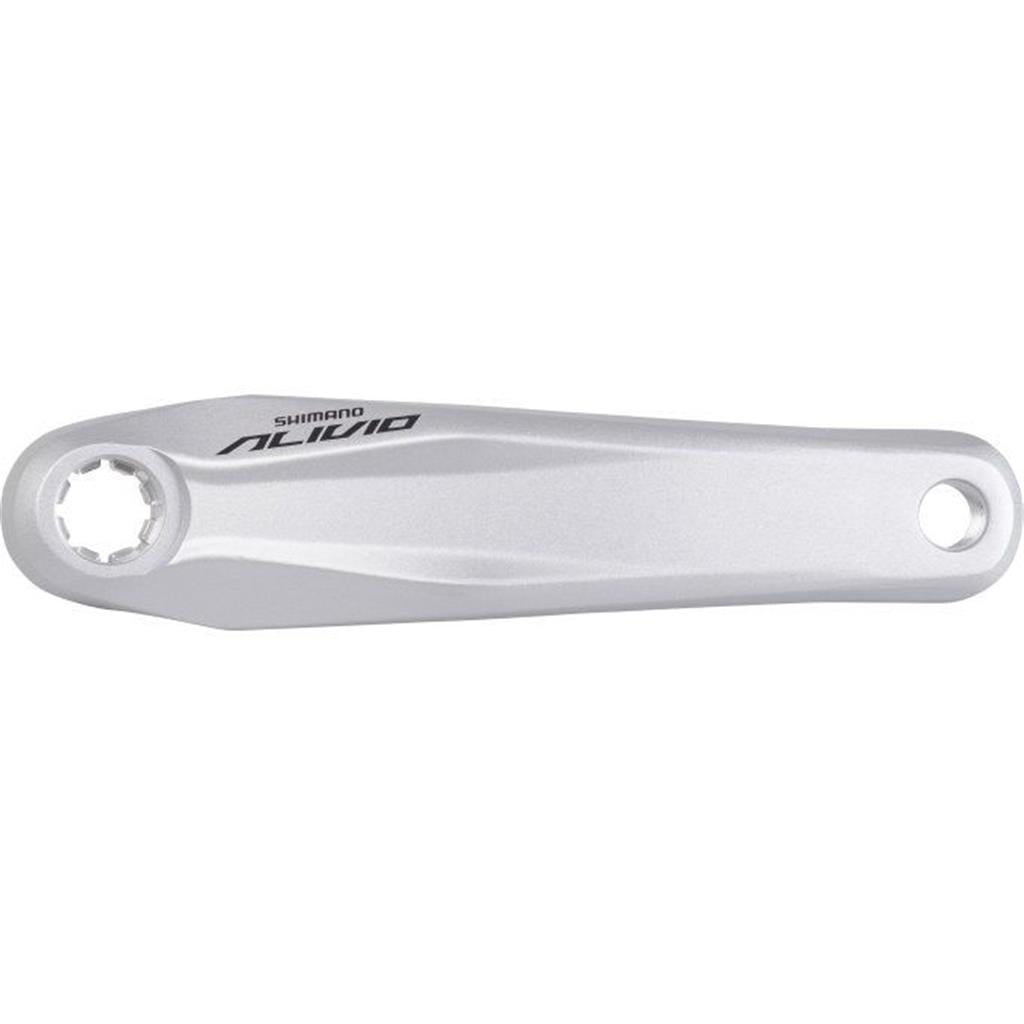Kurbeln lose Shimano Kurbel Links 170mm Silber Mit