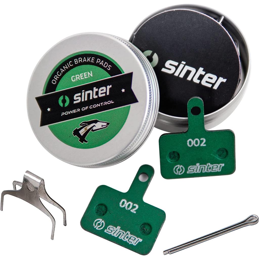 Disc Beläge Race handelsverpackt SINTER Bremsbelag grün Shimano Typ B (B01SB03S)