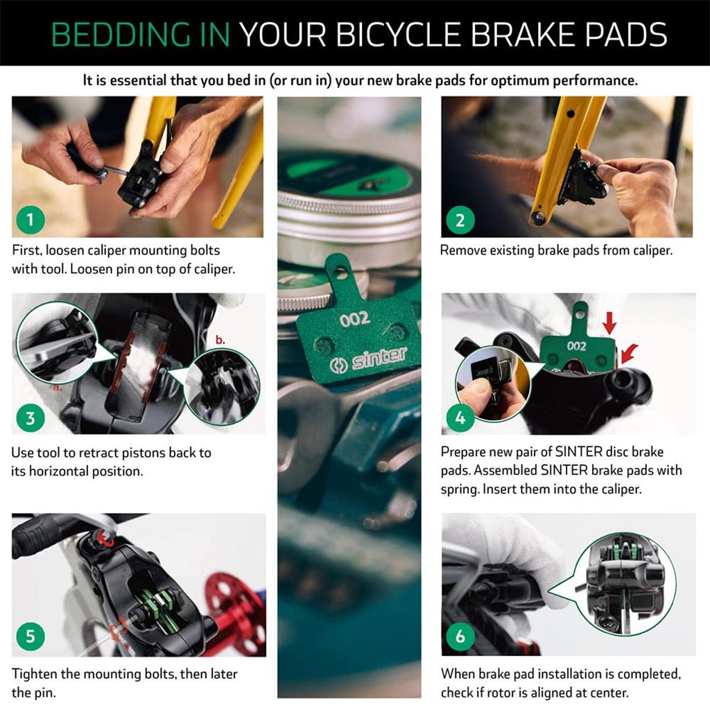 Disc Beläge Race handelsverpackt SINTER Bremsbelag grün Shimano Typ B (B01SB03S)