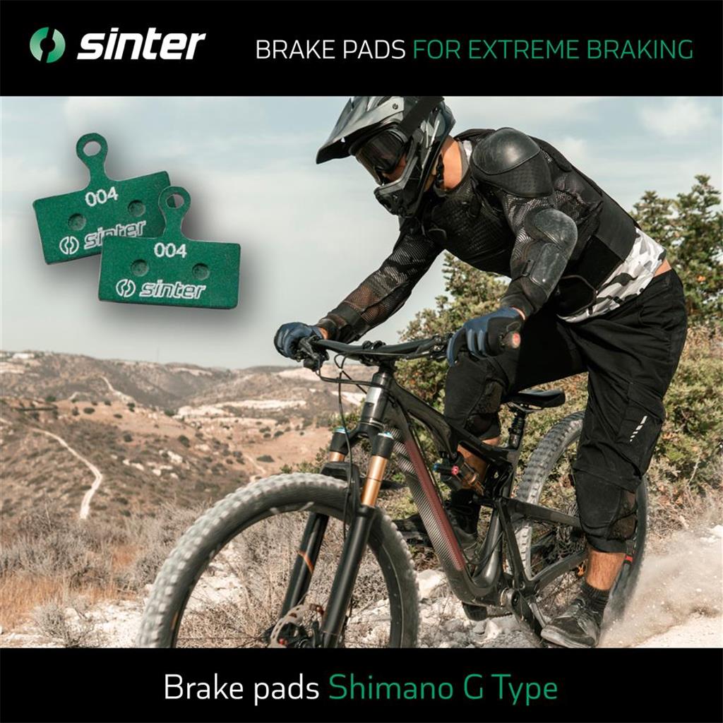 Disc Beläge Race handelsverpackt SINTER Bremsbelag grün Shimano Typ G (G01S G02S G03S G02A)
