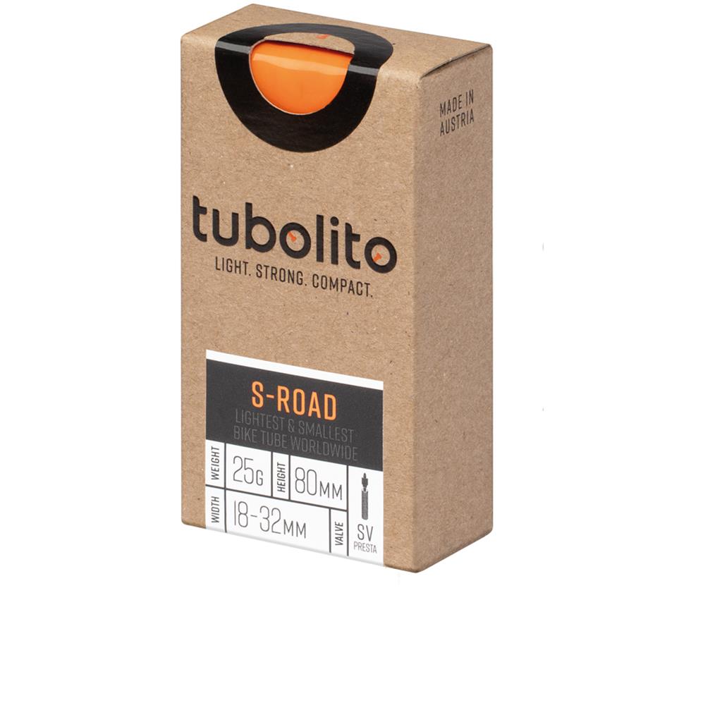 tubolito S-Tubo Road 700C 18-622 -> 32-622 SV Ventil 80 mm