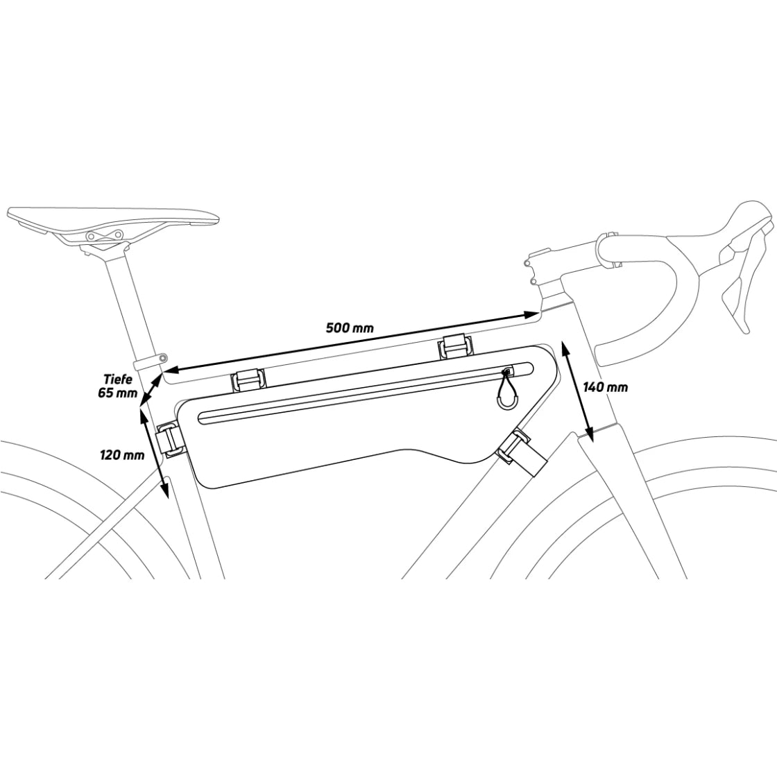 Zefal Z Adventure C4 Rahmentasche - Bikespecht