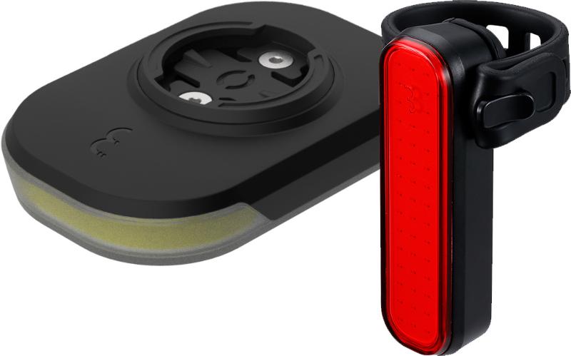 BBB Akku Lichtset Slice 300 BLS-282 inkl. Signal und Garmin/Wahoo insert, schwarz
