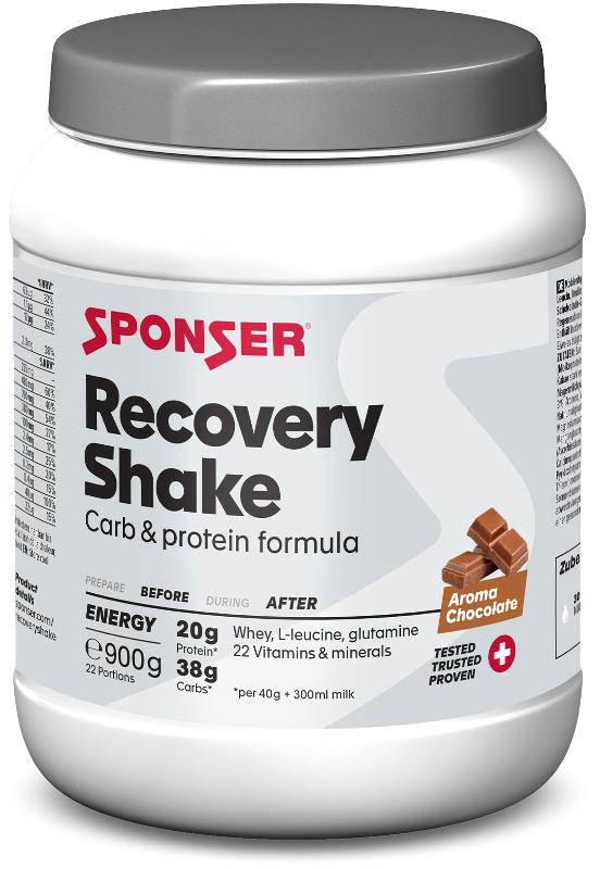 SPONSER Recovery Shake Instantpulver 900g Dose