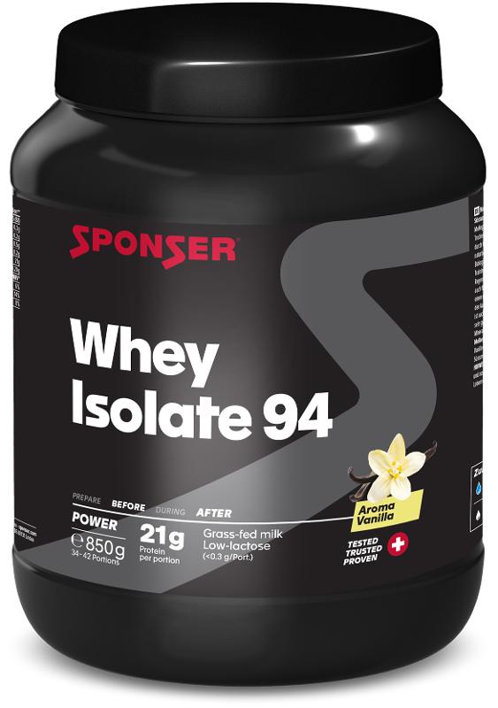 SPONSER Whey Isolate 94 - 850g Dose