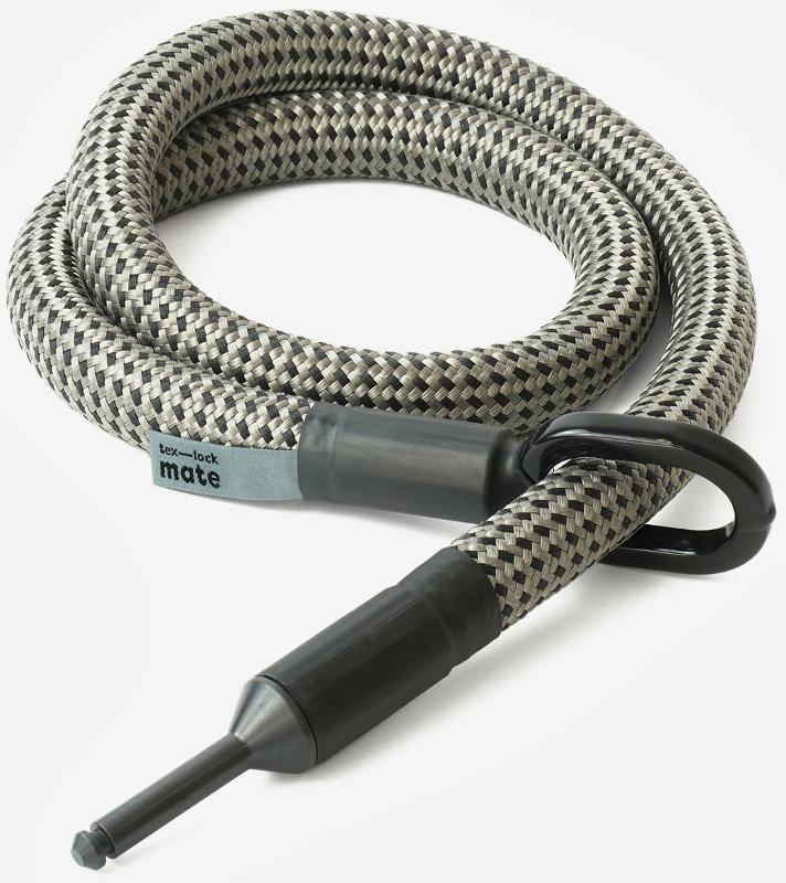 Texlock Einsteckseil für Rahmenschloss mate 120 electric grey