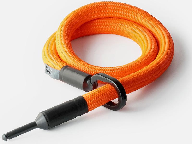 Texlock Einsteckseil für Rahmenschloss mate 120 acid orange