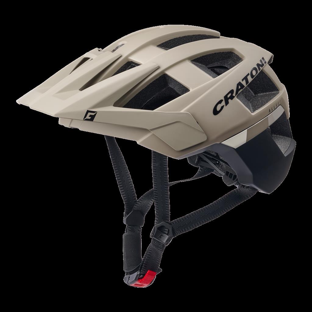 Cratoni dunkelsand matt, Fahrradhelm Cratoni AllSet