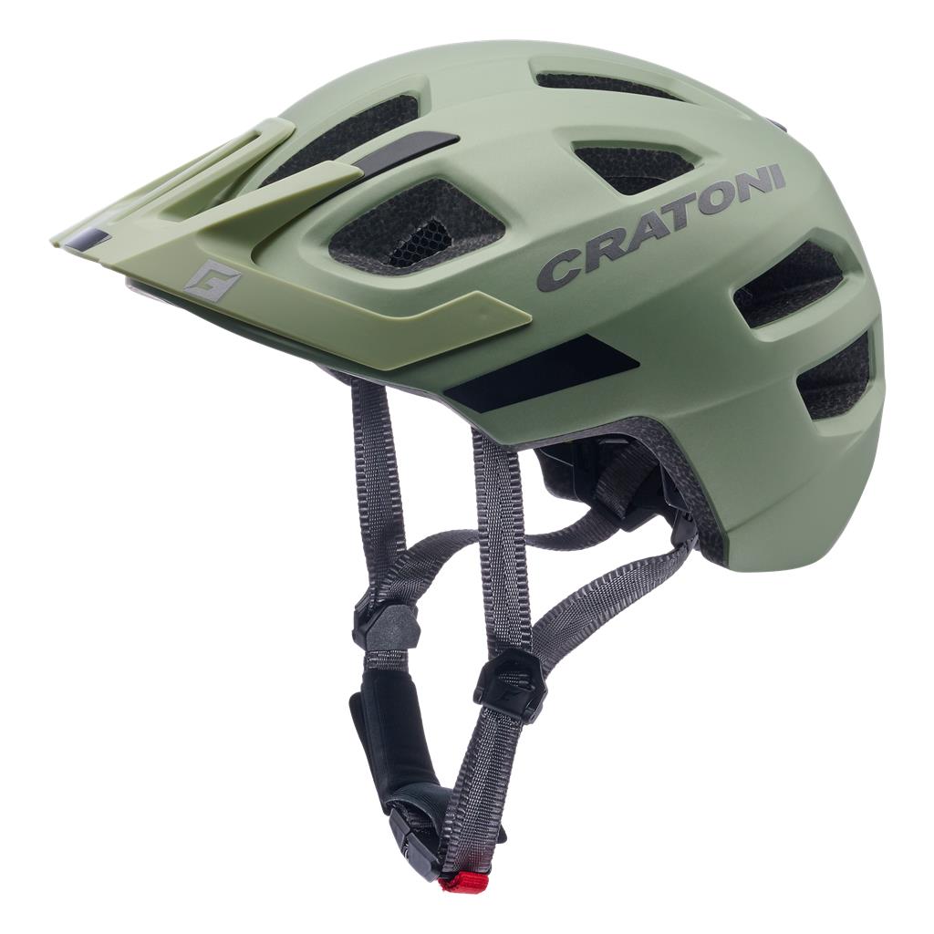 Cratoni metallic-salbei matt, Fahrradhelm Cratoni Maxster Pro