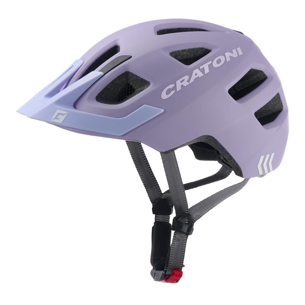 Cratoni Fahrradhelm Maxster Pro (Kid) purple matt