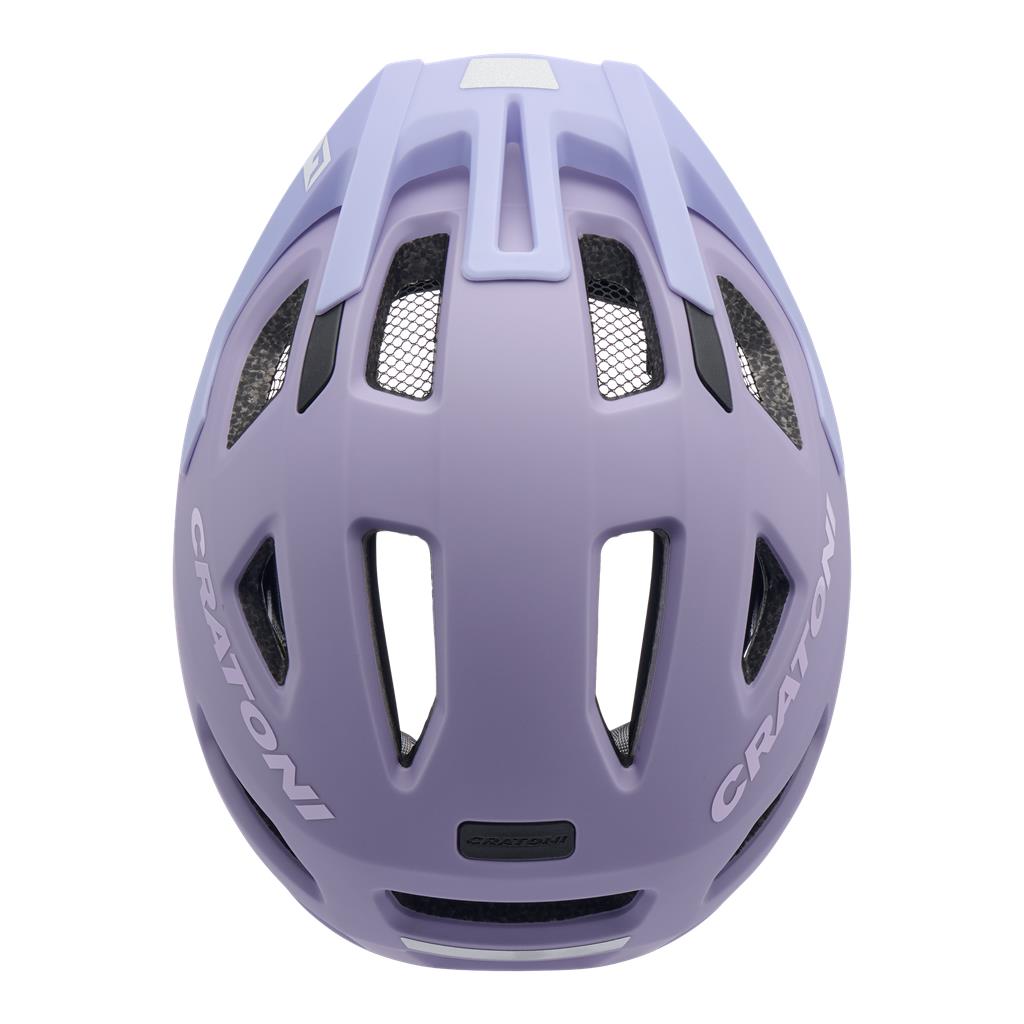 Cratoni lila matt, Gr. S (48-53cm) Fahrradhelm Cratoni Maxster Pro