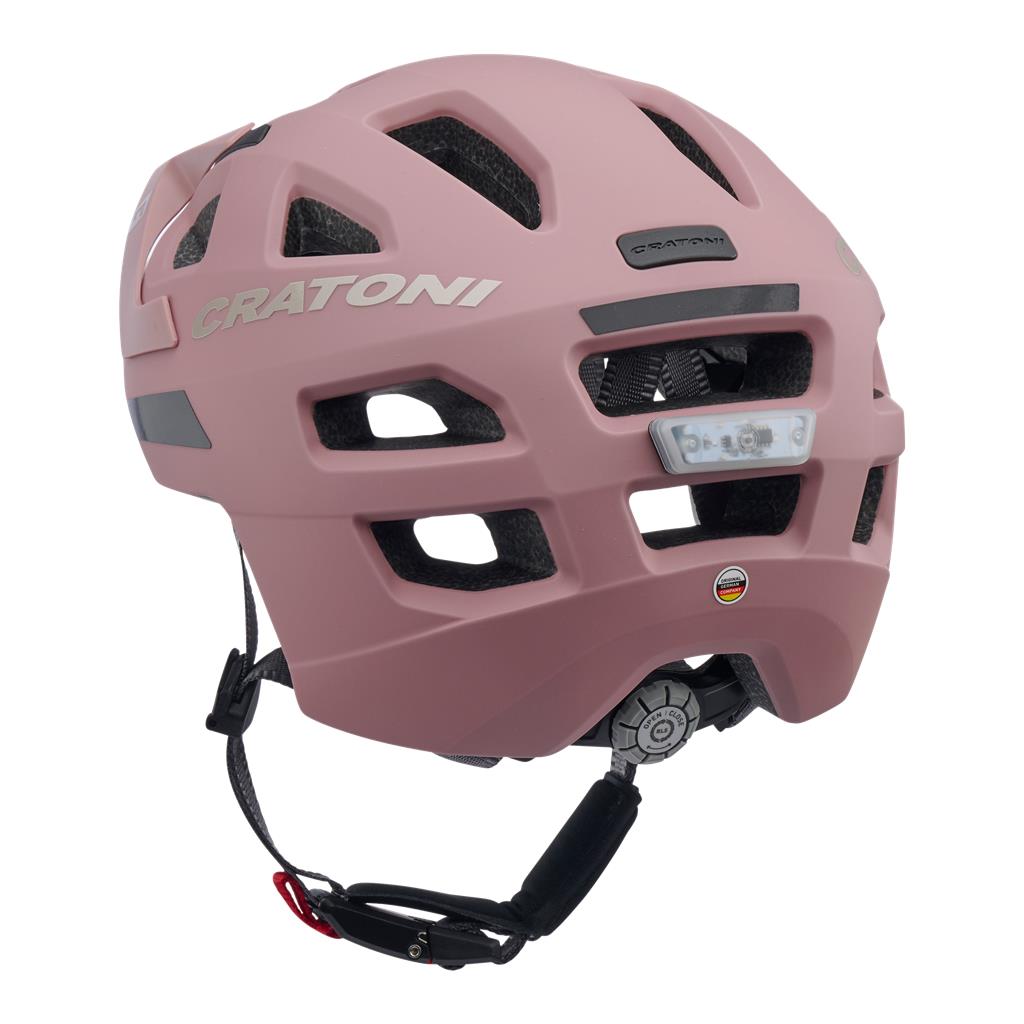 Cratoni rosa matt, Fahrradhelm Cratoni Maxster Pro