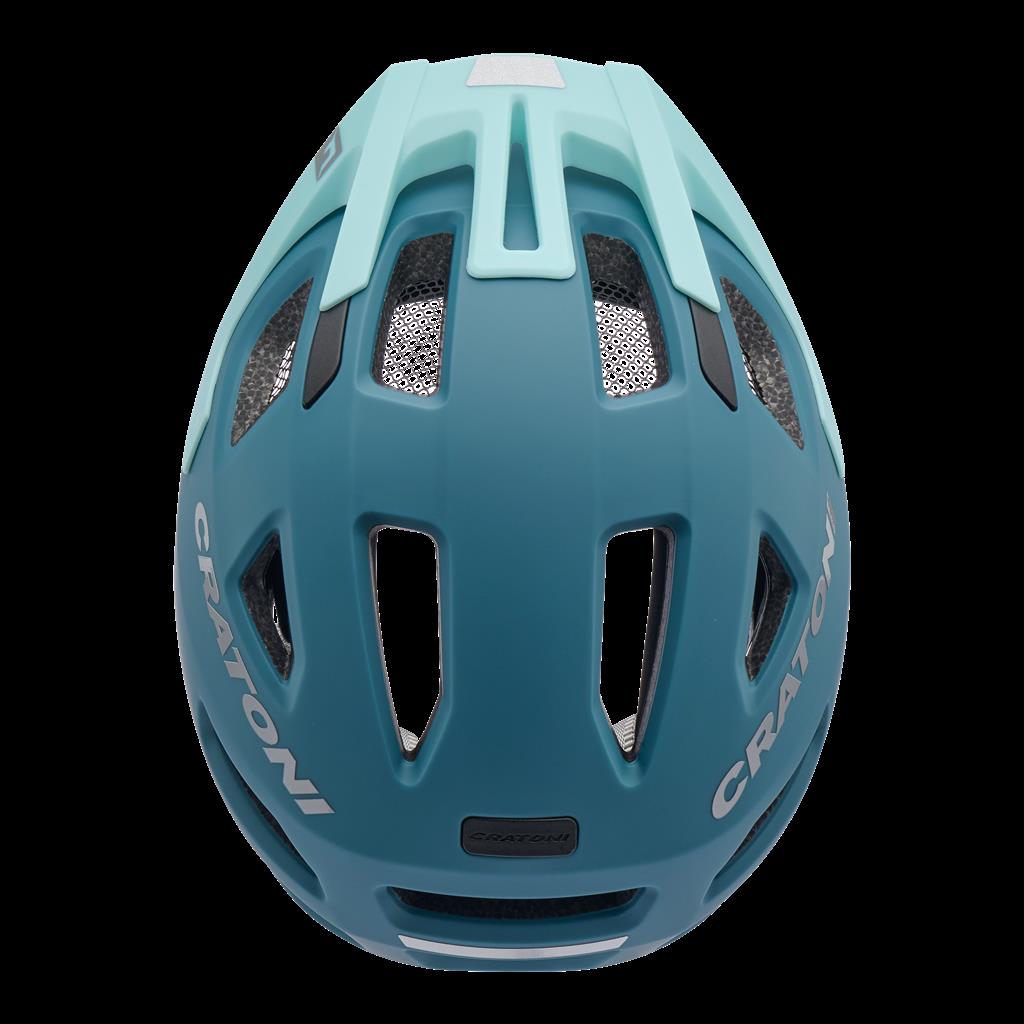 Cratoni stahlblau matt, Fahrradhelm Cratoni Maxster Pro