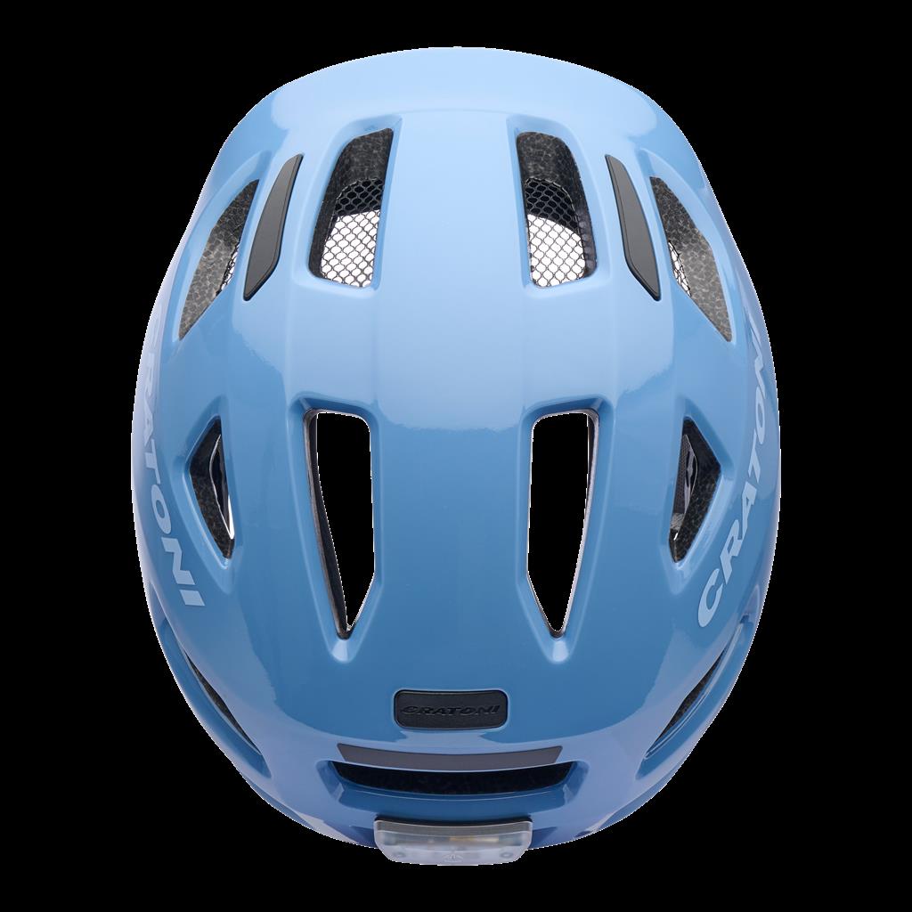 Cratoni blau glänzend, Gr. S (48-53cm) Fahrradhelm Cratoni Maxster