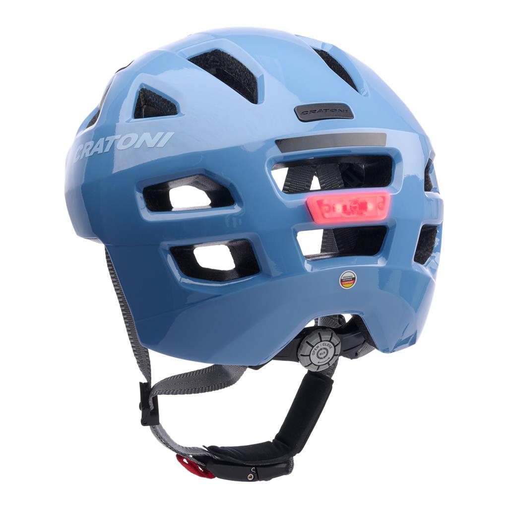 Cratoni blau glänzend, Fahrradhelm Cratoni Maxster