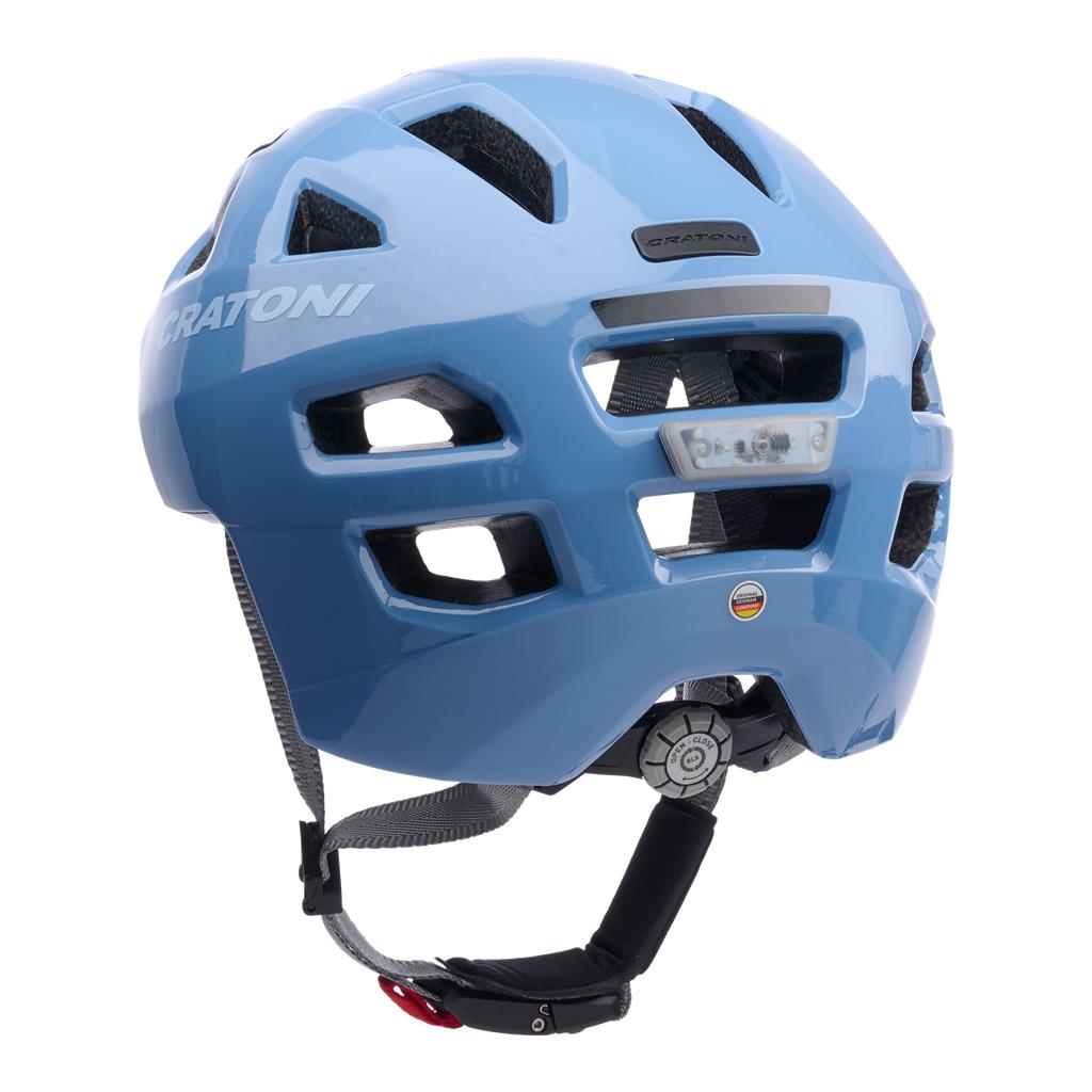 Cratoni blau glänzend, Fahrradhelm Cratoni Maxster