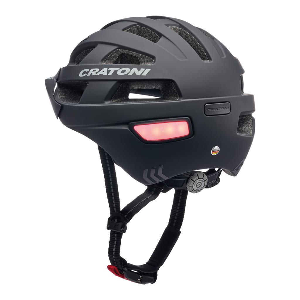 Cratoni schwarz matt, Fahrradhelm Cratoni Velo-X (City)