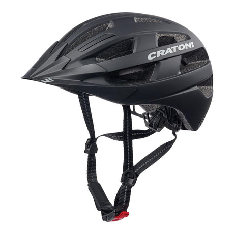Cratoni schwarz matt, Gr. M/L (56-60cm) Fahrradhelm Cratoni Velo-X (City)