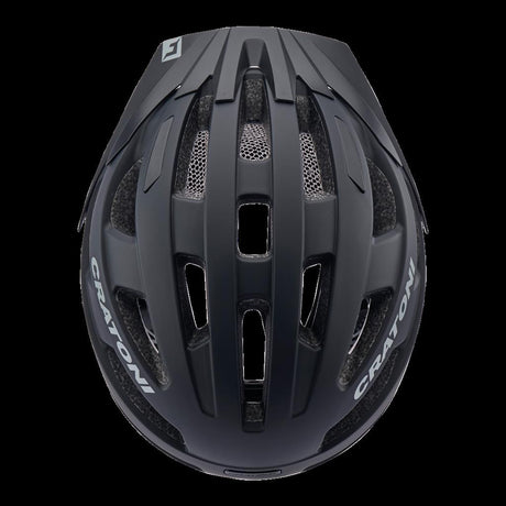Cratoni schwarz matt, Gr. S/M (52-57cm) Fahrradhelm Cratoni Velo-X (City)