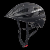 Cratoni schwarz matt, Gr. S/M (52-57cm) Fahrradhelm Cratoni Velo-X (City)