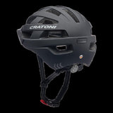 Cratoni schwarz matt, Gr. S/M (52-57cm) Fahrradhelm Cratoni Velo-X (City)