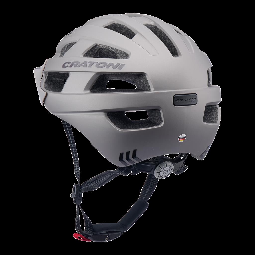 Cratoni coffee matt, Gr. S/M (52-57cm) Fahrradhelm Cratoni Velo-X (City)