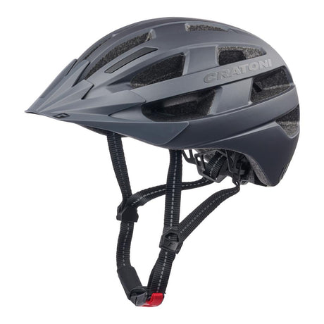 Cratoni grau matt, Gr. M/L (56-60cm) Fahrradhelm Cratoni Velo-X (City)