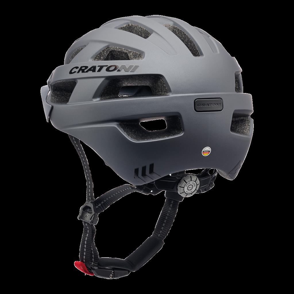 Cratoni grau matt, Fahrradhelm Cratoni Velo-X (City)