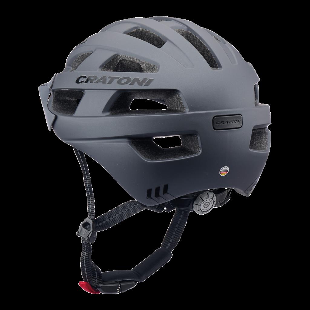 Cratoni grau matt, Fahrradhelm Cratoni Velo-X (City)
