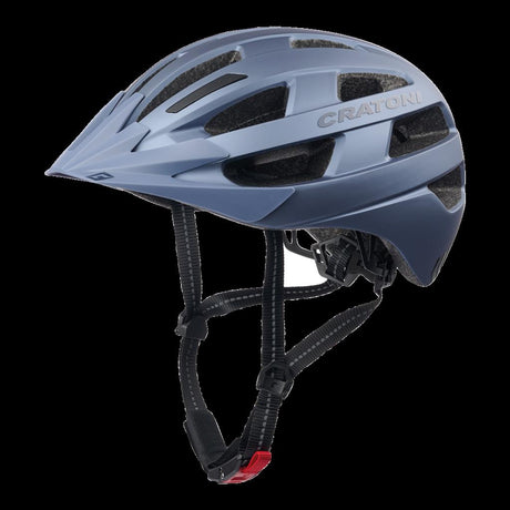 Cratoni blau metallic matt, Gr. S/M (52-57cm) Fahrradhelm Cratoni Velo-X (City)