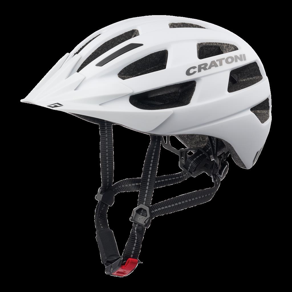 Cratoni weiß matt, Fahrradhelm Cratoni Velo-X (City)
