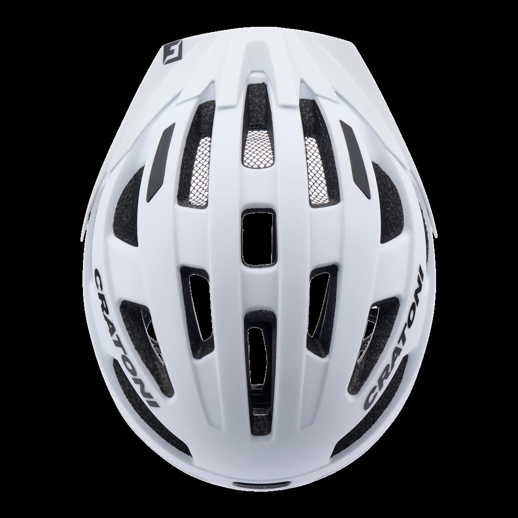Cratoni weiß matt, Fahrradhelm Cratoni Velo-X (City)