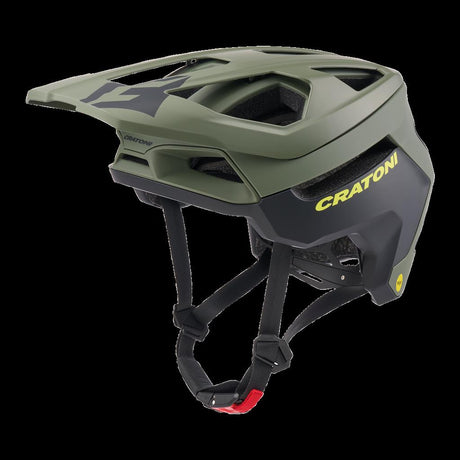 Cratoni olive matt Fahrradhelm Cratoni MadFlex MIPS RECCO