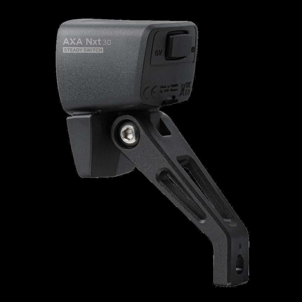 AXA Steady Switch, 30 Lux LED-Dynamo-Scheinwerfer AXA Nxt 30