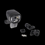 Herrmans Nordic MR E, schwarz, 60 Lux, mit Halter LED-E-Bike-Scheinwerfer HERRMANS