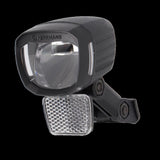 Herrmans Nordic MR E, schwarz, 60 Lux, mit Halter LED-E-Bike-Scheinwerfer HERRMANS