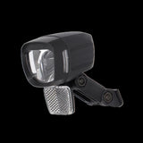 Herrmans Nordic MR E, schwarz, 60 Lux, mit Halter LED-E-Bike-Scheinwerfer HERRMANS
