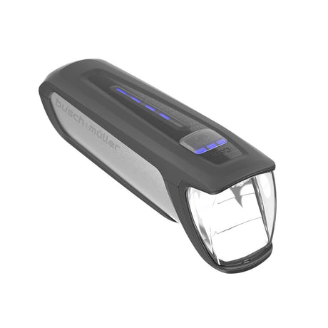 Busch & Müller 70 Lux,silber,mit Lenkerhalter+Ladegerät LED-Akku-Scheinwerfer b&m Ixon Core 2