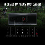 Sigma schwarz, mit Universalhalterung LED-Helmleuchte SIGMA Buster 1600 HL