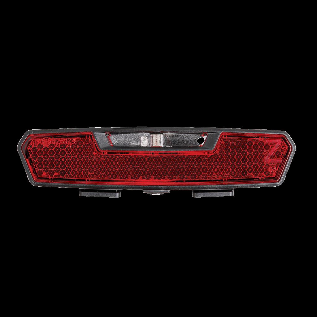 AXA On-Off, Gepäckträgerbefestigung 50mm LED-Batterie-Rücklicht AXA Juno Battery
