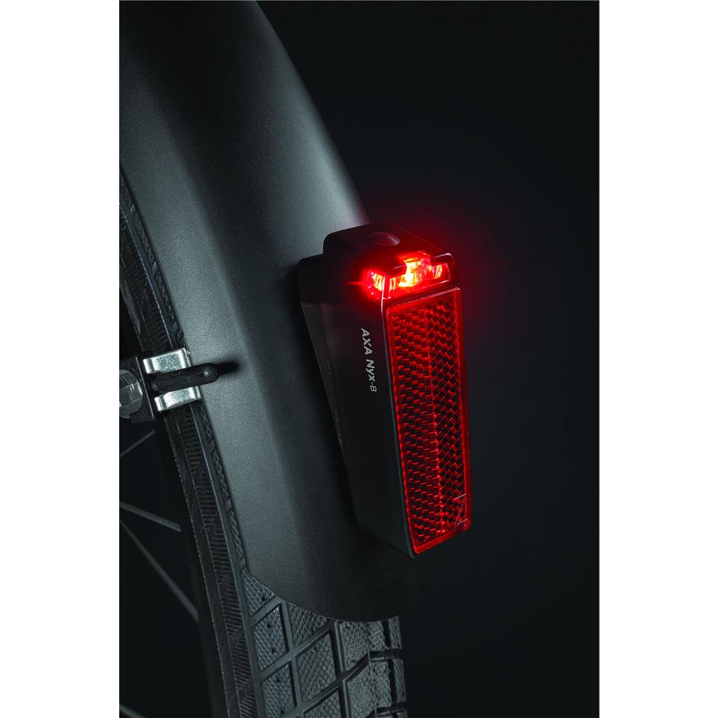 AXA Schutzblechbefestigung LED-Batterie-Rücklicht AXA Nyx Battery