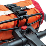 Klick-fix schwarz, Lenkermontage, inkl. Gurtband Gepäckträger KLICKfix Vario Rack Sport