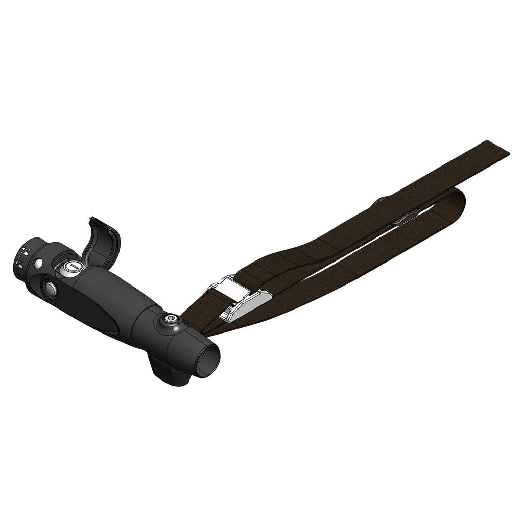 Weber Fuß,Fangband,f.DeichselaußenØ.25,4mm Deichselanschluss Weber mit Schloss