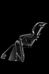 Roemer Sitz Carbon Black, Bezug Mineral Grey Kindersitz Britax Römer Jockey Pro